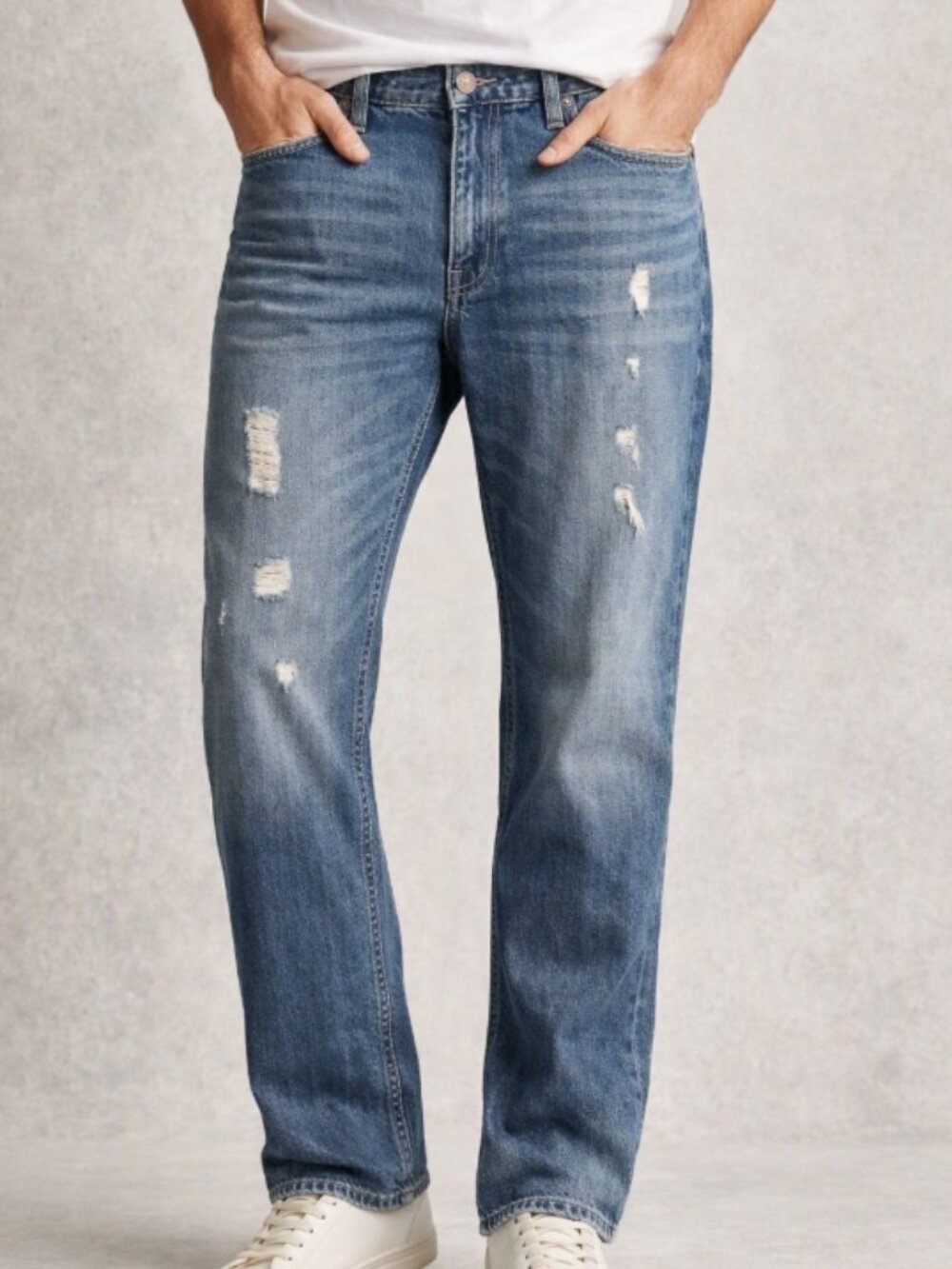 CJ Black Bootcut Vintage-Wash Jeans 36x34 Men Y2K Streetwear Grunge 90s Skater